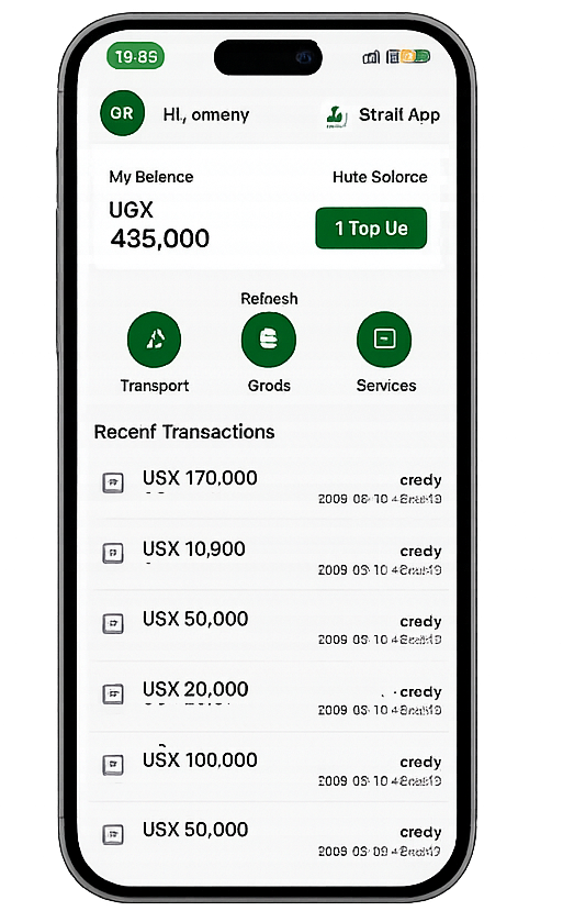 Wallet Dashboard Screen